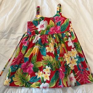 Girls Hawaiian Dress